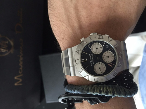 Imagen 3 de 3 de Bvlgari Diagono Chronograph Full Steel