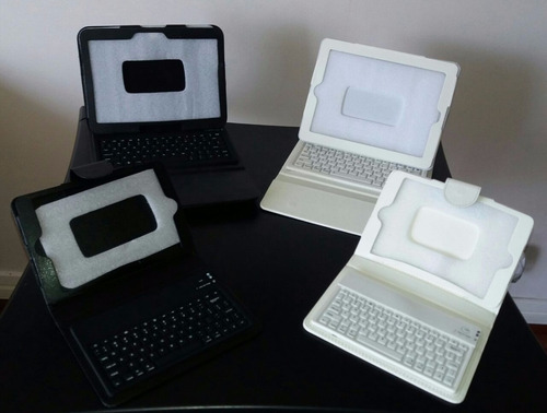 Funda Teclado Bluetooh Piel Sintetica iPad,2,3,4 Mega Oferta