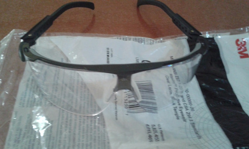 Lentes De Seguridad Transparente  3m Maxim