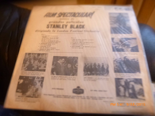 Vinilo Lp De Stanley Black --film Spectaculares (u1115