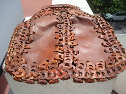 Cartera De Cuero Artesanal