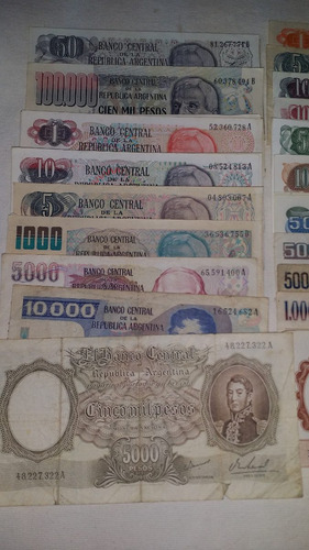 Billetes Antiguos (lote De 150)