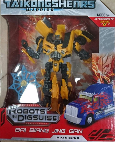 Figura Convertible Transformers Autobots Camaro Bumblebee