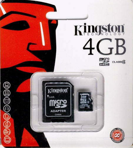 Imagen 2 de 2 de Tarjeta De Memoria Microsd 4gb Original Selladas