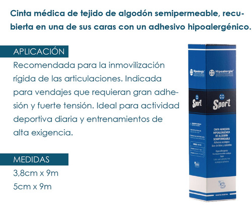Imagen 3 de 7 de Cinta Para Estribar 5cmx9m 6rollos Deportiva Sport Balphin
