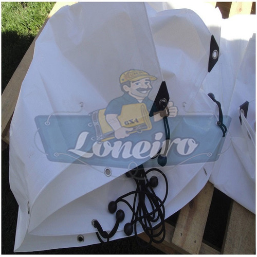 Lona 4x4 Branca Promoção Cobertura Tenda Gazebo 300 Micras