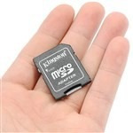 Cartao Micro Sd 4gb + Leitor Cartão + Adaptador Kingston