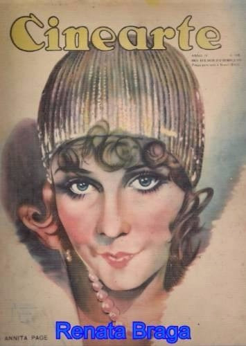Revista Cinearte Nº 195 Novembro De 1929 Annita Page