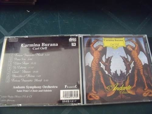 Cd Carmina Burana, Andante