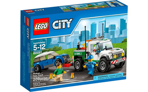 Lego City 60081 Pickup Tow Truck 209 Piezas Mecanico