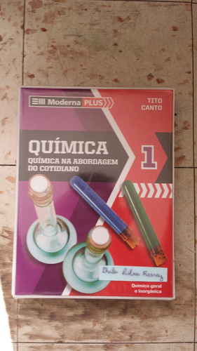 Livro- Moderna Plus: Química 1 