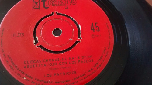 Vinilo Single De Los Patricios - Comeme Pero ( F121