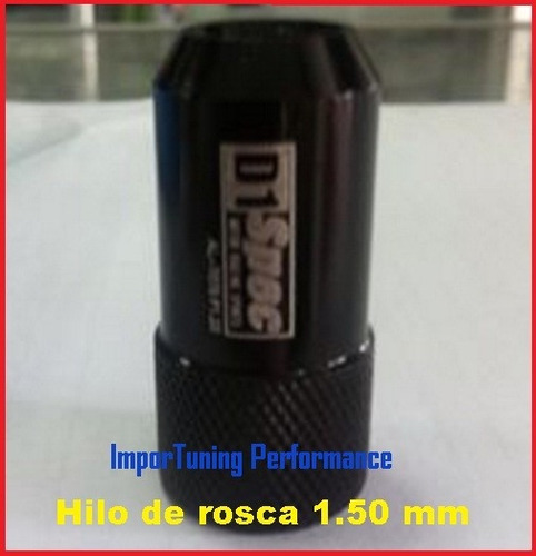 Tuercas De Aluminio Lug Nuts D1 Spec Hilo De Rosca 1.50mm