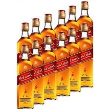 Whisky Johnnie Walker Red Label 6 Lt Original Frete Grátis