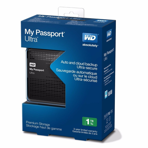 Western Digital 1tb My Passport Ultra Usb 3.0  Modelo 2016