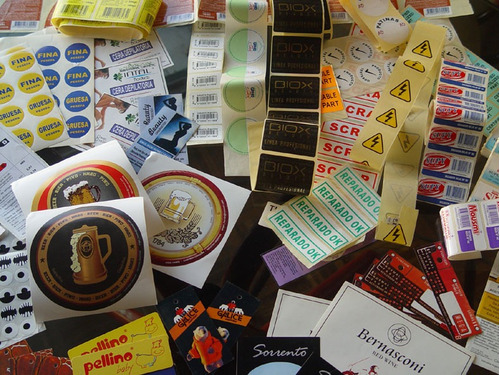 Imagen 4 de 4 de Calcomanias Stickers Autoadhesivos Impresos Color Troquelado