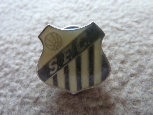 Pin Distintivo De Metal Del Santos Futebol Clube De Brasil