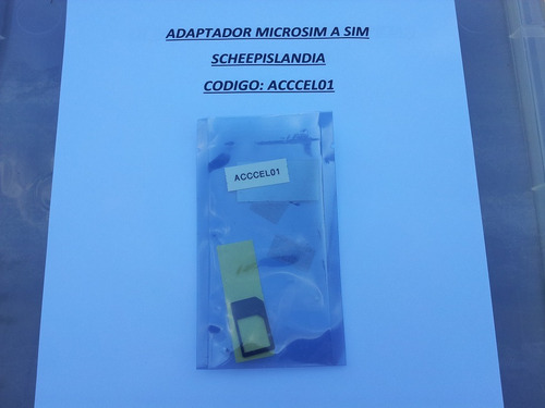 Adaptador Mocrosim A Sim Acccel01