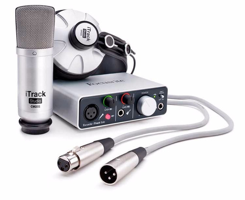 Estudio Grabacion Audio Focusrite Itrack Usb 2x2 Interface