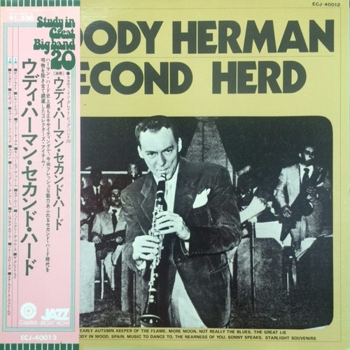 Vinilo Woody Herman Second Herd Edición Japonesa + Obi