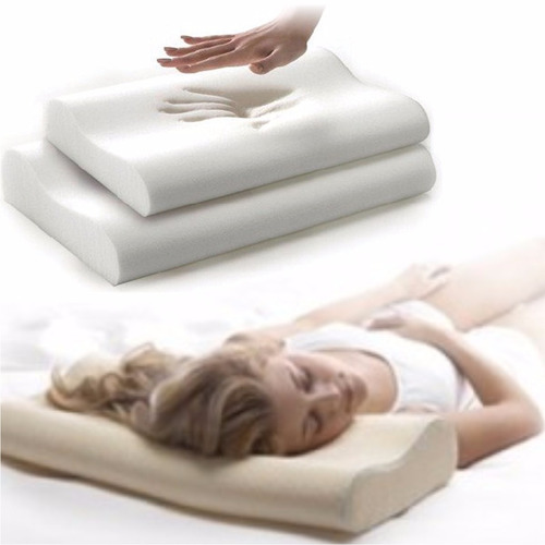 ¡ Set X2 Almohadas Memory Pillow Foam Ortopédica Cervical !!