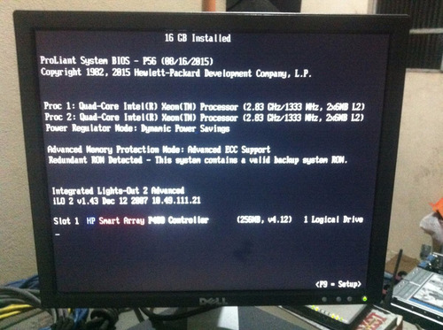 Hp Proliant Dl380 G5 Quadcore E5440 2.83ghz 8gb Ram Hd146gb