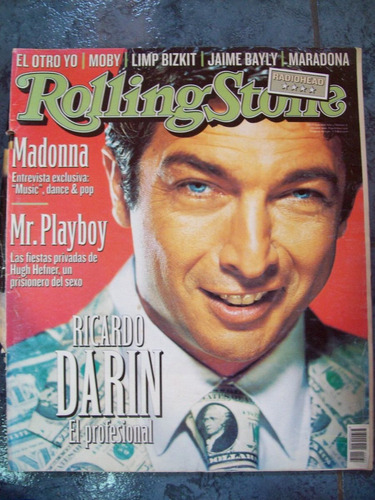 Rolling Stone 31 10/00 R Darin Madonna Mr Playboy Moby