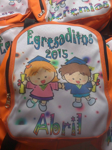 Mochila Egresaditos Personalizada Novedad! Regalos Zona Sur!