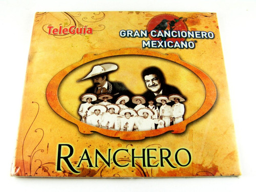 Teleguia Gran Cancionero Mexicano Ranchero Cd Raro 2007