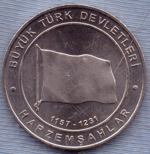 Turquia 1 Kurus 2015 * Dinastia Khwarazmian (1157-1231) *