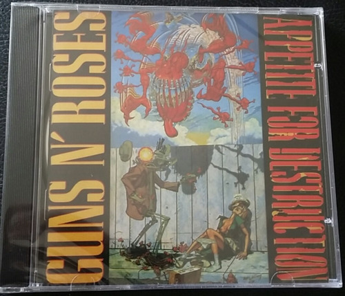 Cd Guns N' Roses - Appetite For Destruction (novo/ Original)