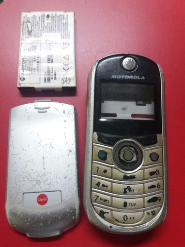 Carcaça Original Do Celular C140 Motorola Não Vem Bateria