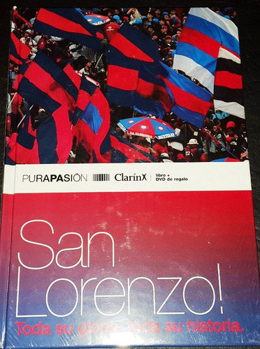 San Lorenzo Pura Pasion Clarin - Libro Y Dvd - Nuevo