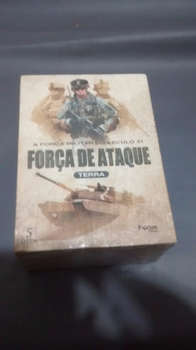 Box Força De Ataque Terra A Força Militar Do Século 21 5 Dvd