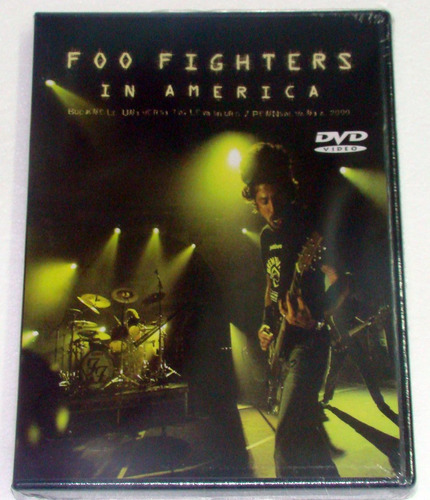 Foo Fighters In America 2000 Dvd Nuevo Sellado / Kktus