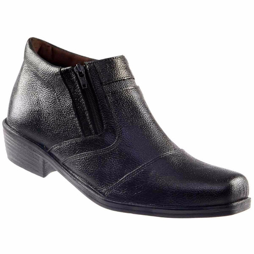 Bota Social Botina Social Masculina Couro Legitimo Macia