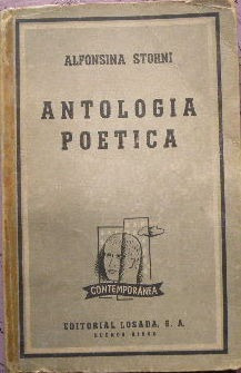 Antología Poética. Alfonsina Storni. Losada (poemas)