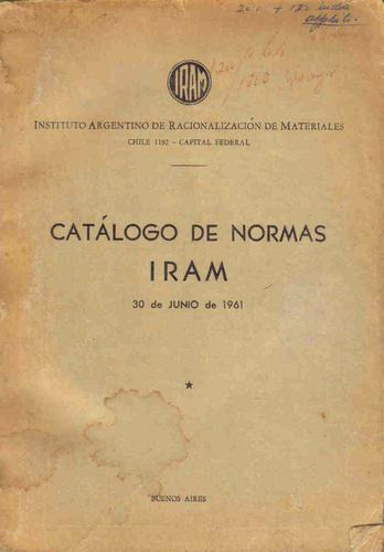 Catalogo De Normas Iram