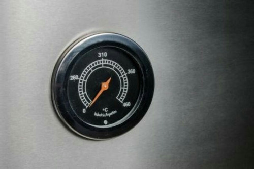 Imagen 6 de 6 de Horno Pizzero Depaolo Para 6 Moldes Acero Inoxidable Con Pie
