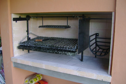 Parrilla Con Elevacion Frontal Y Reduccion - 0,85 X 0,60m