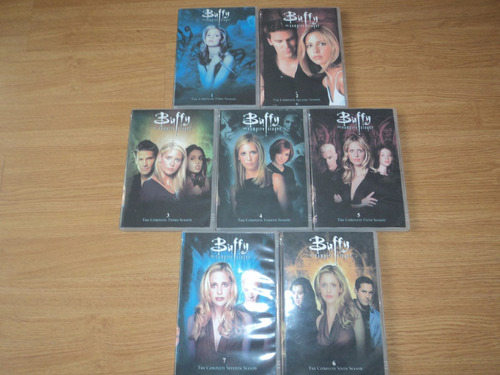 Buffy -caça Vampiros-coleção Dublada Com Caixinhas E Encarte