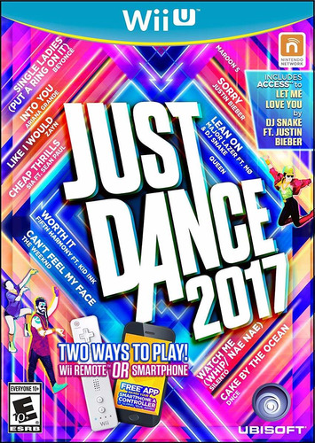 Just Dance 2017 Standard Edition Ubisoft Wii U  Físico