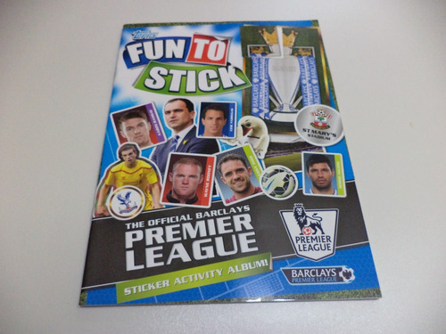 Premier League 2014 / 2015 Album De Figurinhas Completo