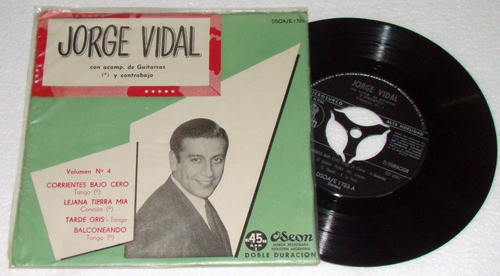 Jorge Vidal Volumen 4 Corrientes Bajo Cero Simple C/tapa