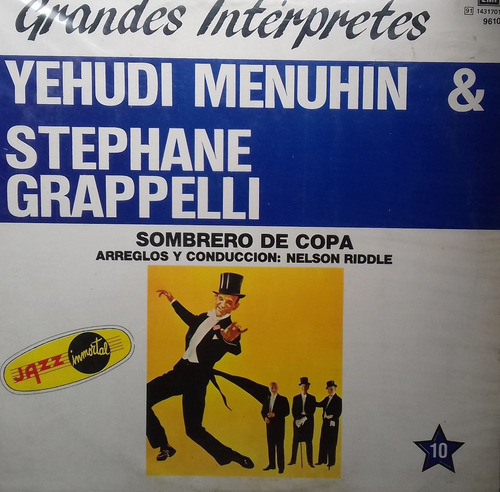Yehudi Menuhin Stephane Grappelli Sombrero De Copa Lp Pvl