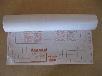 Imagen 4 de 6 de Papel Contact Transparente Rollo 20 Metros X 46 Cms