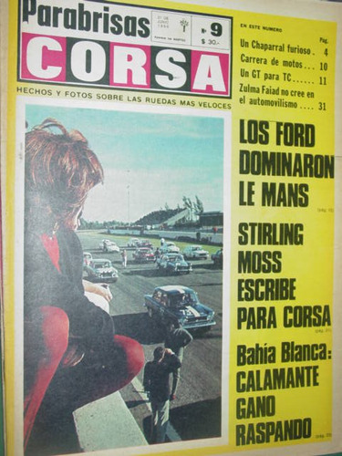 Stirling Moss Ford Chaparral Zulma Faiad Revista Corsa 9