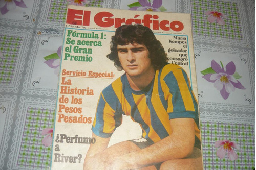 Revista El Grafico Nro 2882 Mario Kempes