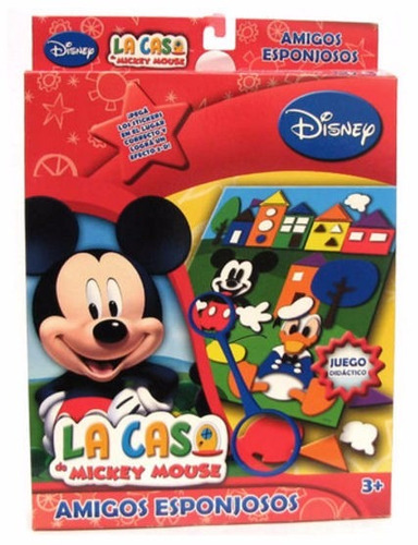 Mickey Mouse Amigos Esponjosos Juego Didactico