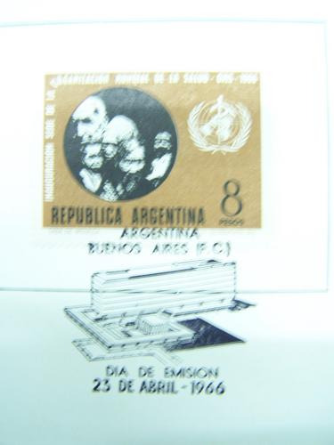 Organizacion Mundial De La Salud * Dia Emision 23/04/1966 *